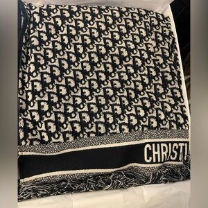 Dior Black and White Monogram Sweater